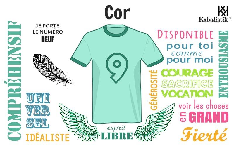 La signification numérologique du prénom Cor