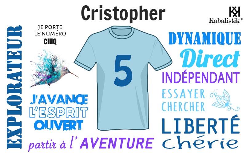 La signification numérologique du prénom Cristopher