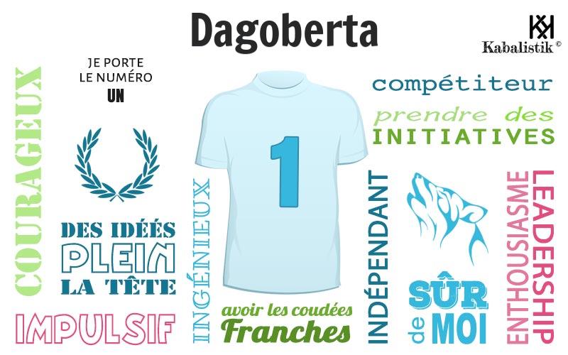 La signification numérologique du prénom Dagoberta