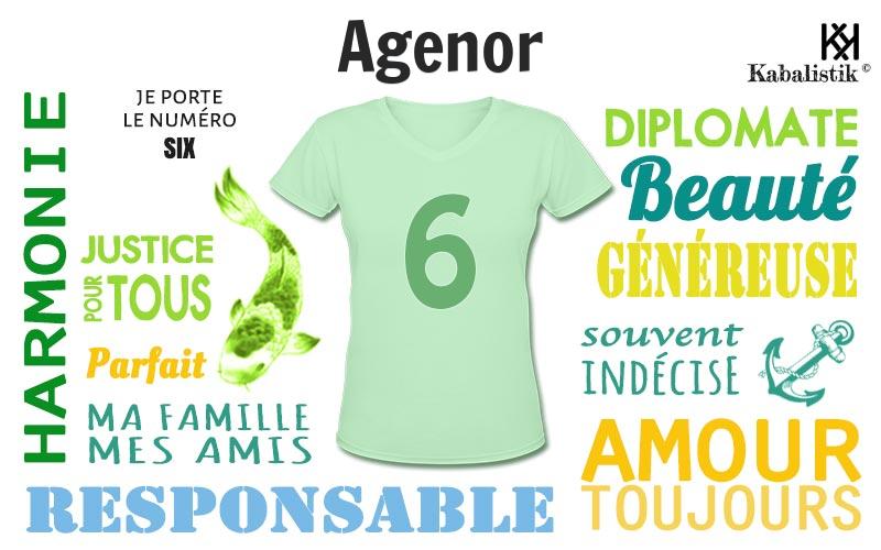 La signification numérologique du prénom Agenor