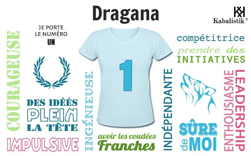 La signification numérologique du prénom Dragana