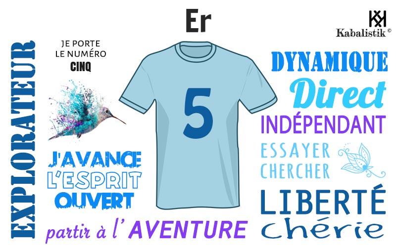 La signification numérologique du prénom Er