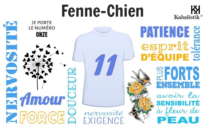 La signification numérologique du prénom Fenne-chien