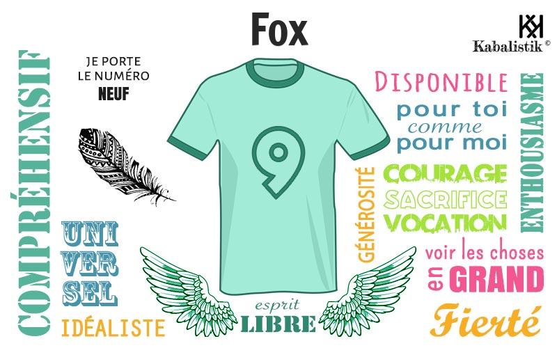 La signification numérologique du prénom Fox