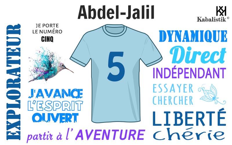 La signification numérologique du prénom Abdel-jalil