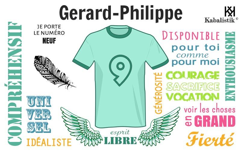 La signification numérologique du prénom Gerard-philippe