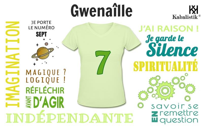 La signification numérologique du prénom Gwenaîlle