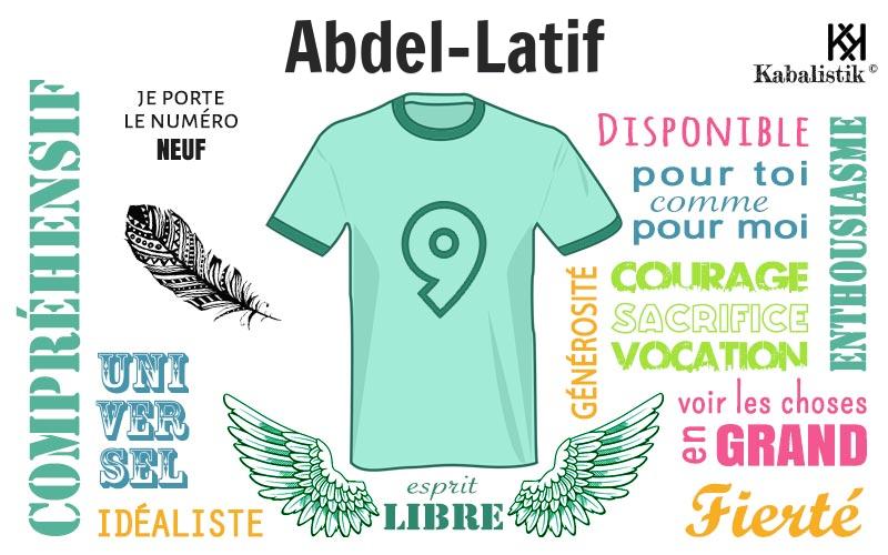 La signification numérologique du prénom Abdel-latif
