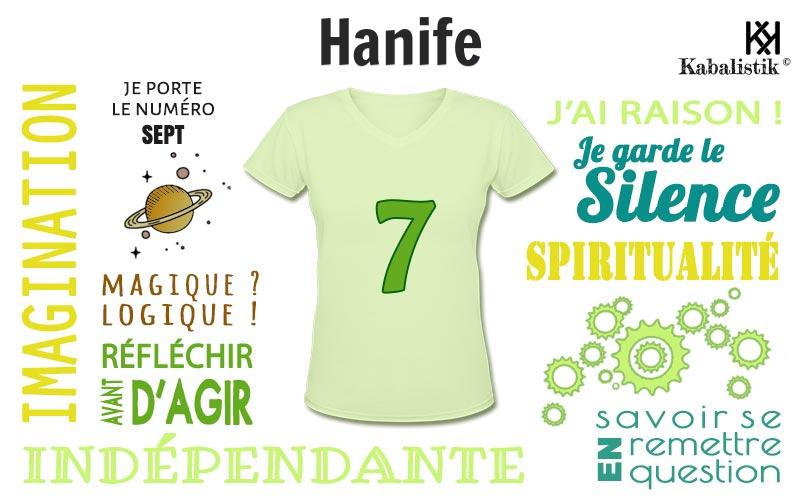 La signification numérologique du prénom Hanife