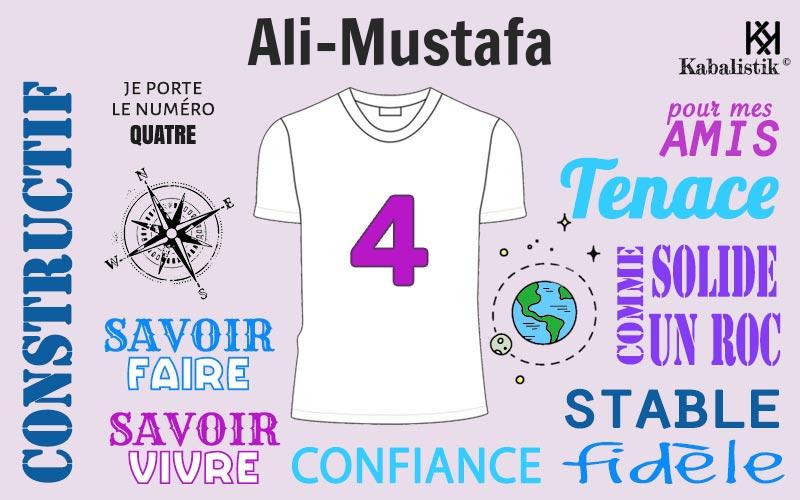 La signification numérologique du prénom Ali-mustafa