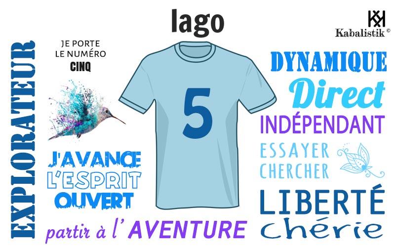 La signification numérologique du prénom Iago