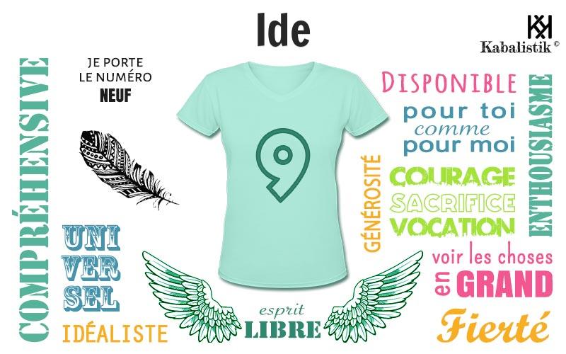 La signification numérologique du prénom Ide
