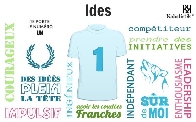 La signification numérologique du prénom Ides