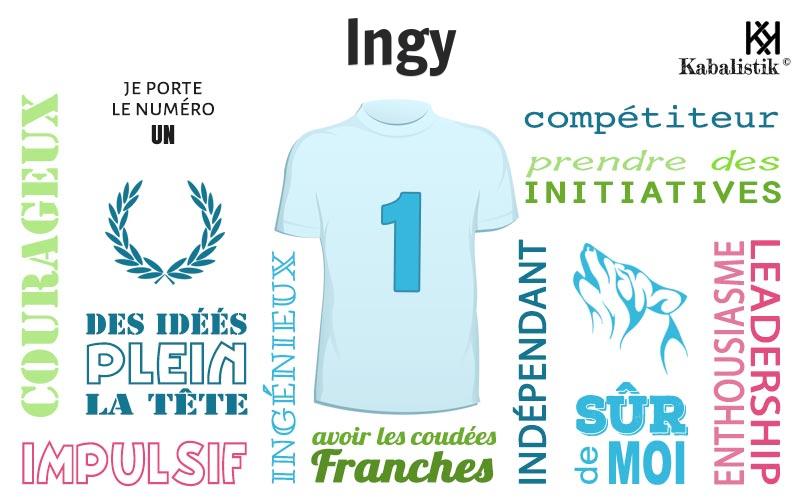 La signification numérologique du prénom Ingy