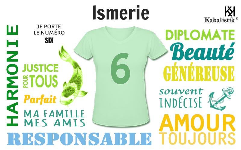 La signification numérologique du prénom Ismerie