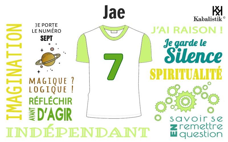 La signification numérologique du prénom Jae