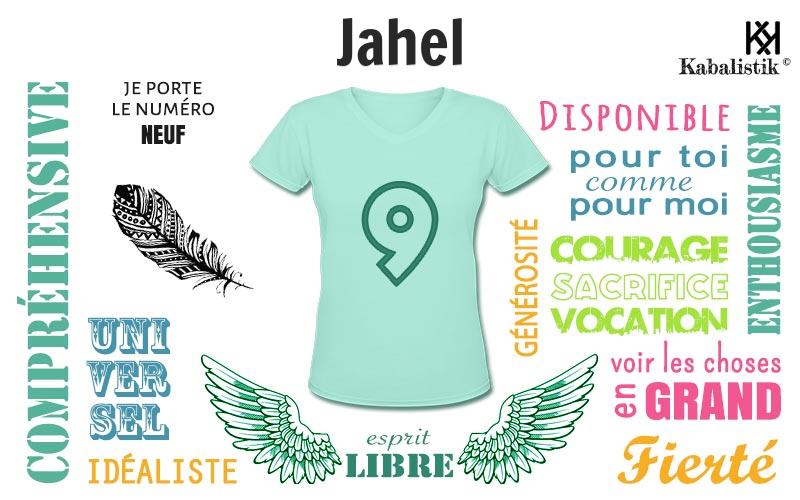 La signification numérologique du prénom Jahel