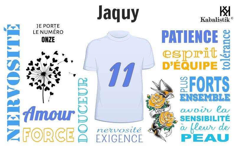 La signification numérologique du prénom Jaquy