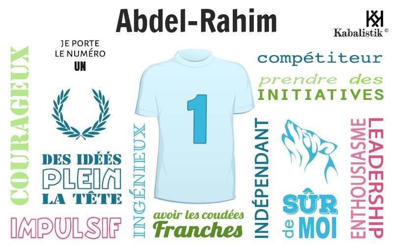 La signification numérologique du prénom Abdel-rahim