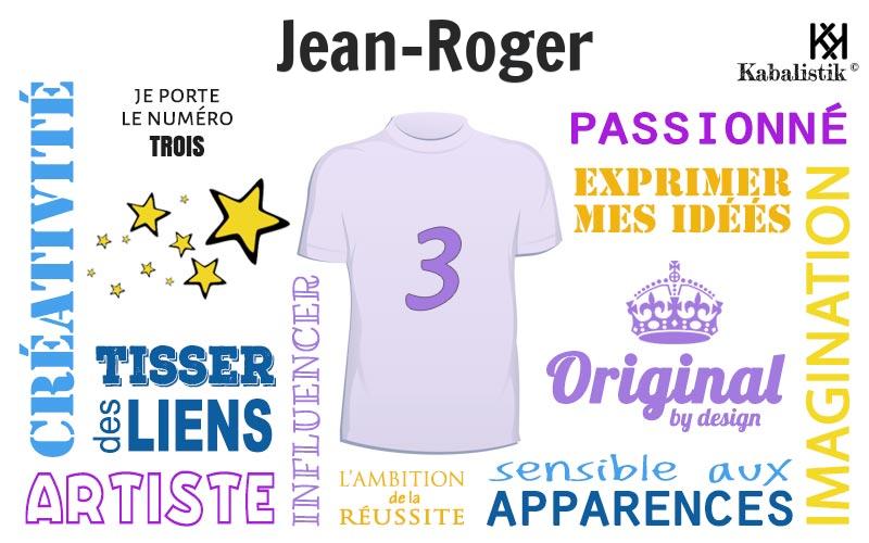 La signification numérologique du prénom Jean-roger