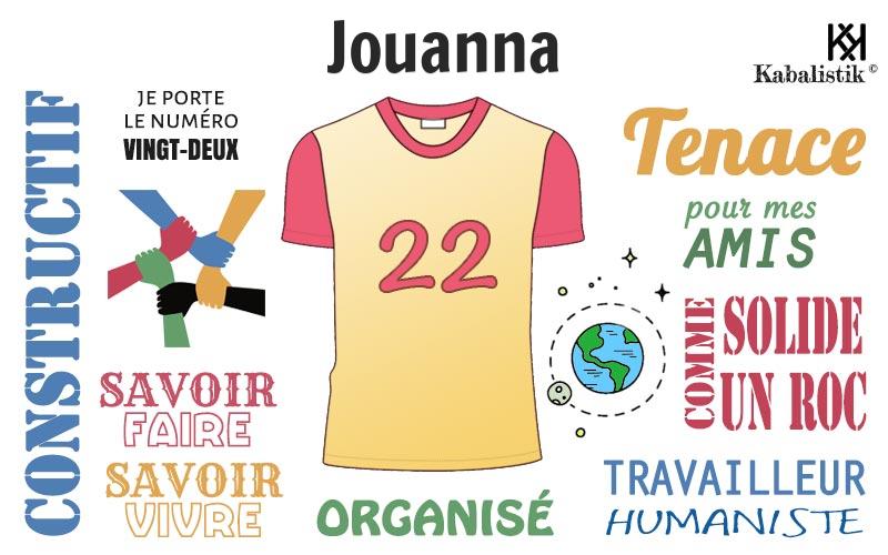 La signification numérologique du prénom Jouanna