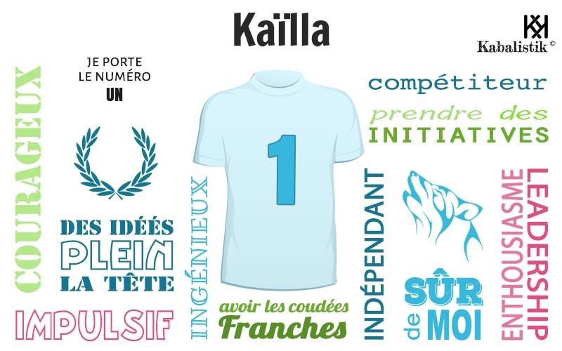 La signification numérologique du prénom Kaïlla