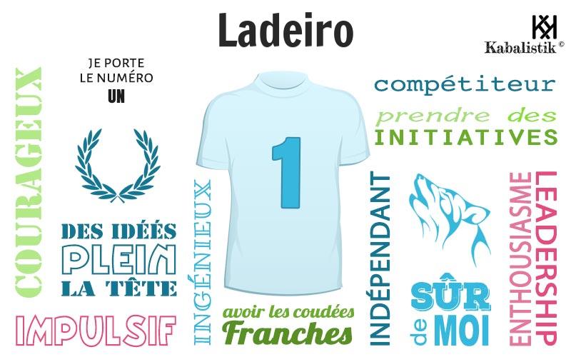 La signification numérologique du prénom Ladeiro