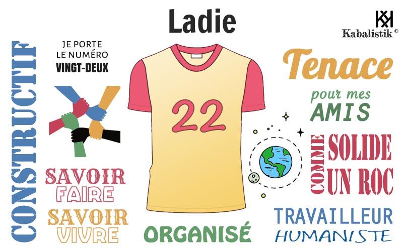 La signification numérologique du prénom Ladie