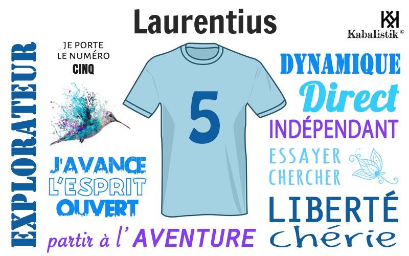 La signification numérologique du prénom Laurentius