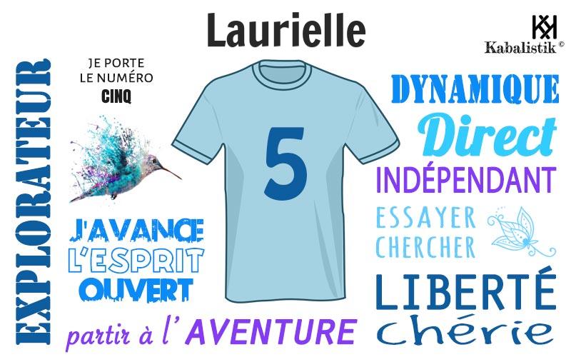 La signification numérologique du prénom Laurielle