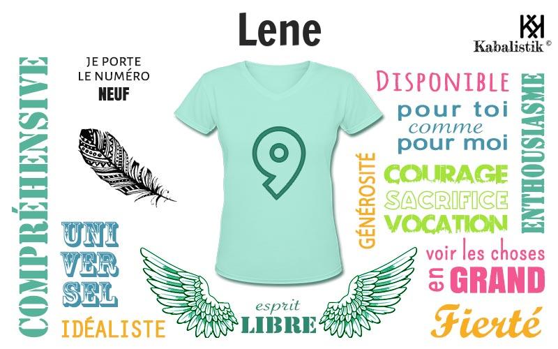 La signification numérologique du prénom Lene