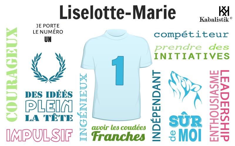La signification numérologique du prénom Liselotte-marie