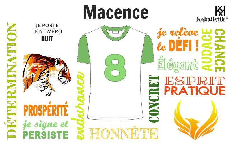 La signification numérologique du prénom Macence