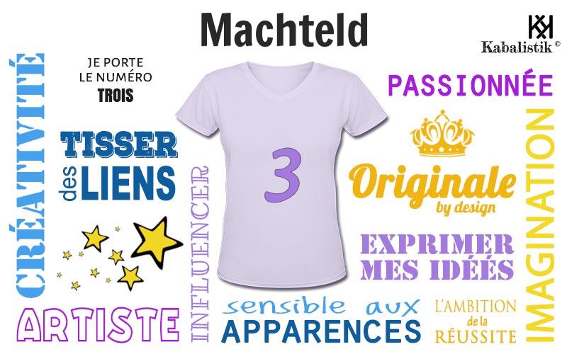 La signification numérologique du prénom Machteld