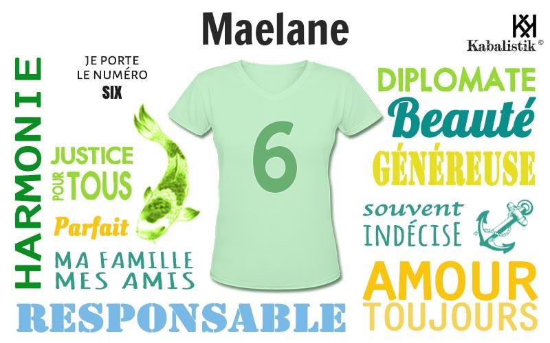 La signification numérologique du prénom Maelane
