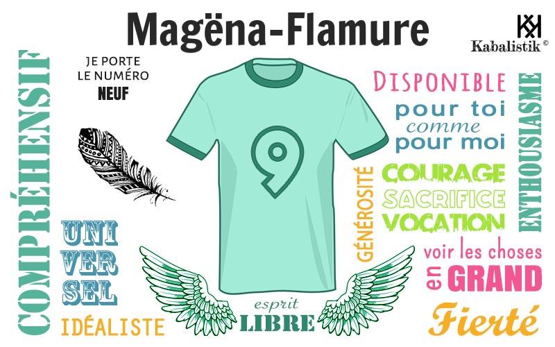 La signification numérologique du prénom Magëna-flamure