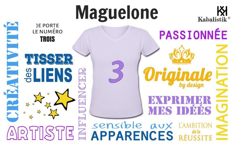 La signification numérologique du prénom Maguelone