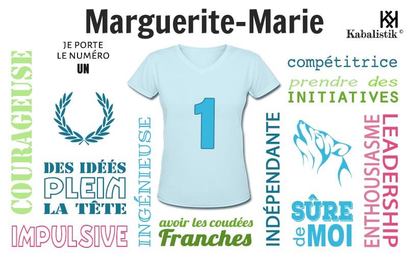 La signification numérologique du prénom Marguerite-marie