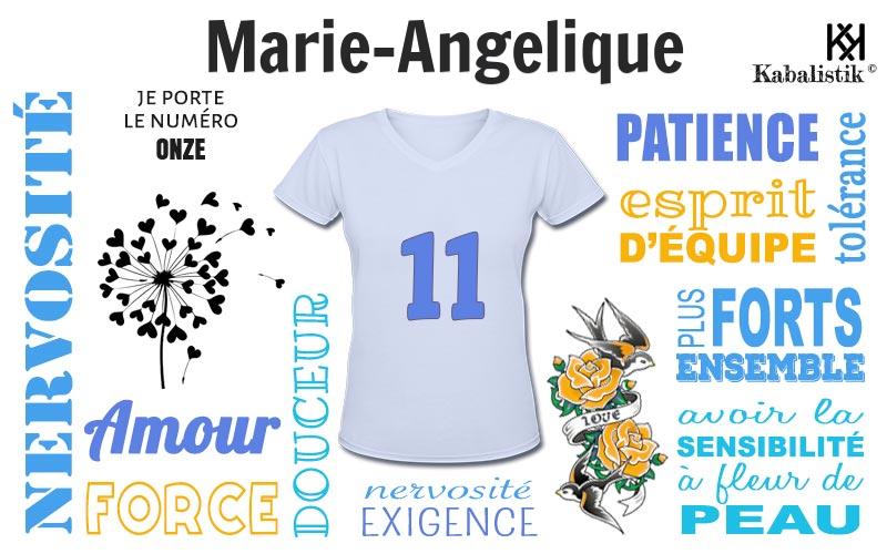 La signification numérologique du prénom Marie-angelique