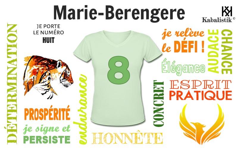 La signification numérologique du prénom Marie-berengere