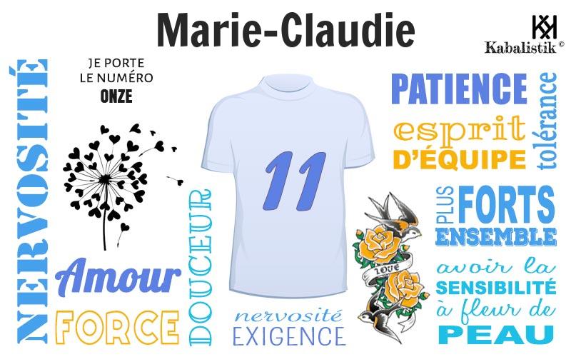 La signification numérologique du prénom Marie-claudie