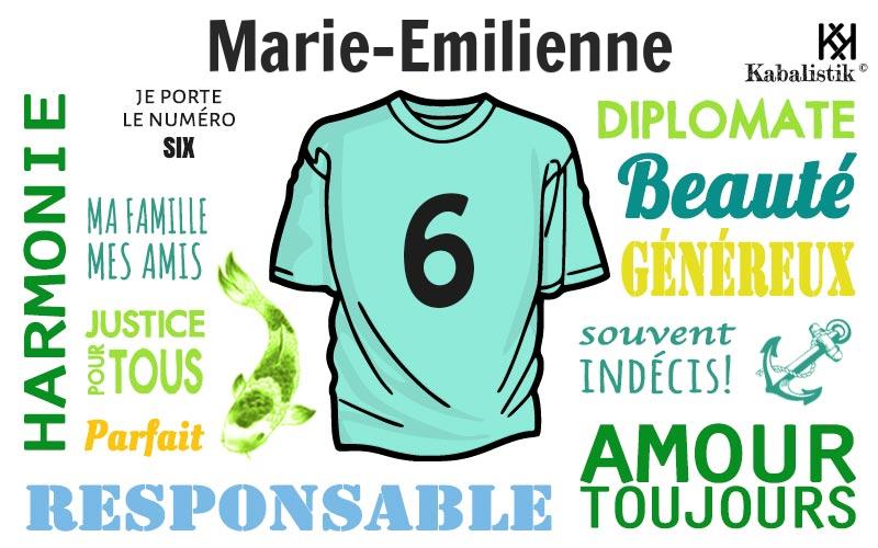 La signification numérologique du prénom Marie-emilienne