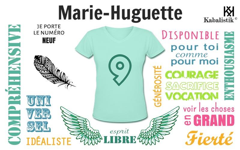 La signification numérologique du prénom Marie-huguette