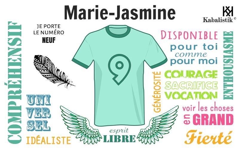 La signification numérologique du prénom Marie-jasmine