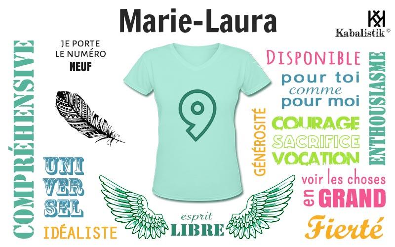 La signification numérologique du prénom Marie-laura