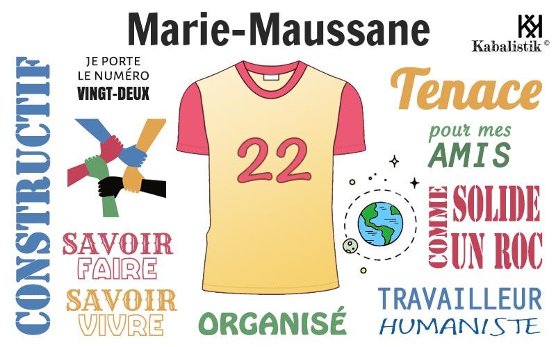 La signification numérologique du prénom Marie-maussane
