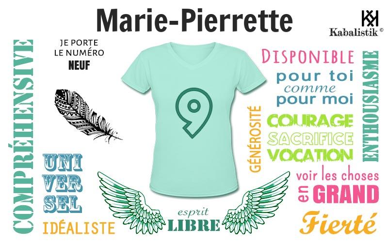 La signification numérologique du prénom Marie-pierrette