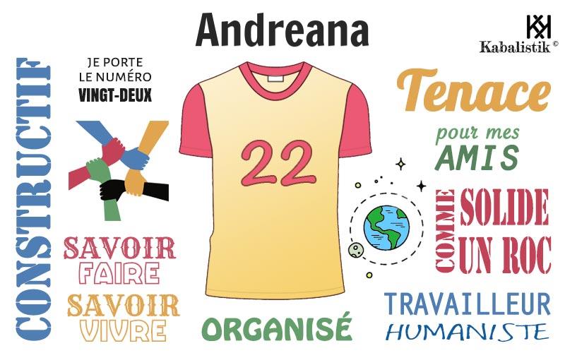 La signification numérologique du prénom Andreana