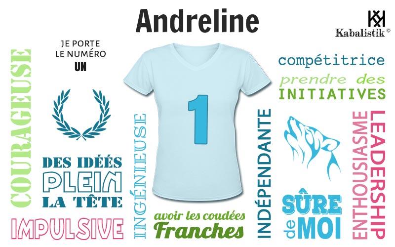 La signification numérologique du prénom Andreline