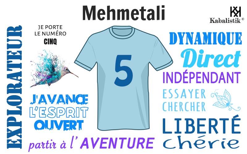 La signification numérologique du prénom Mehmetali